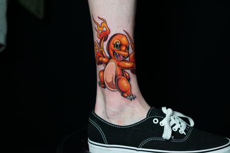 Tattoos - Cody Cook Charmander - 142492