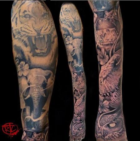 Tattoos - Ryan Cumberledge Animal Sleeve - 139318