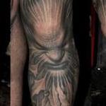 Tattoos - Greenmail Leg Sleeve Tattoo - 108505