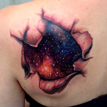 Tattoos - Galaxy within - 104885