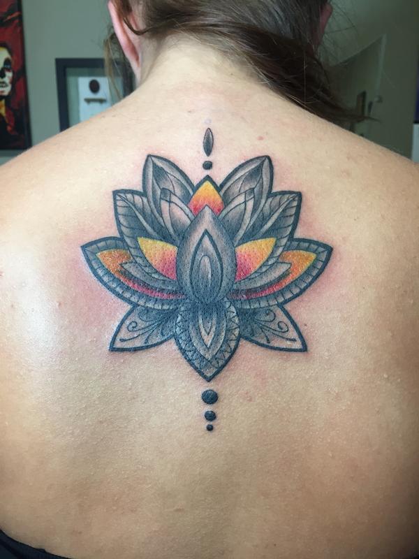 Lotus Mandala by Pineapple : TattooNOW Lotus Mandala by Pineapple : TattooNOW