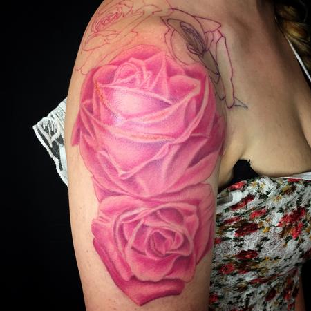 Tattoos - Pinky roses - 111771