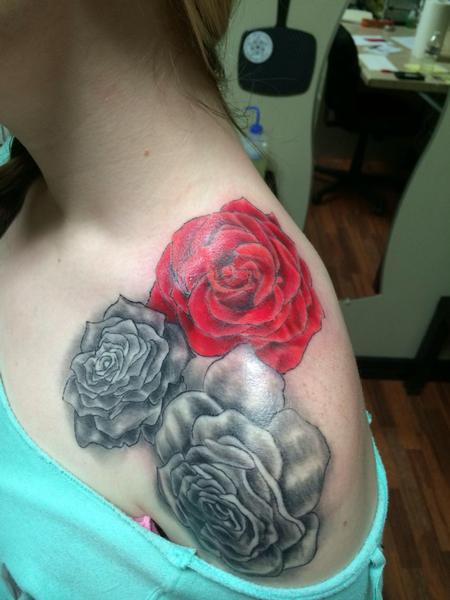 Tattoos - Rose tattoo  - 89091