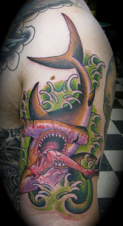 85 Mind-Blowing Shark Tattoos And Their Meaning - AuthorityTattoo