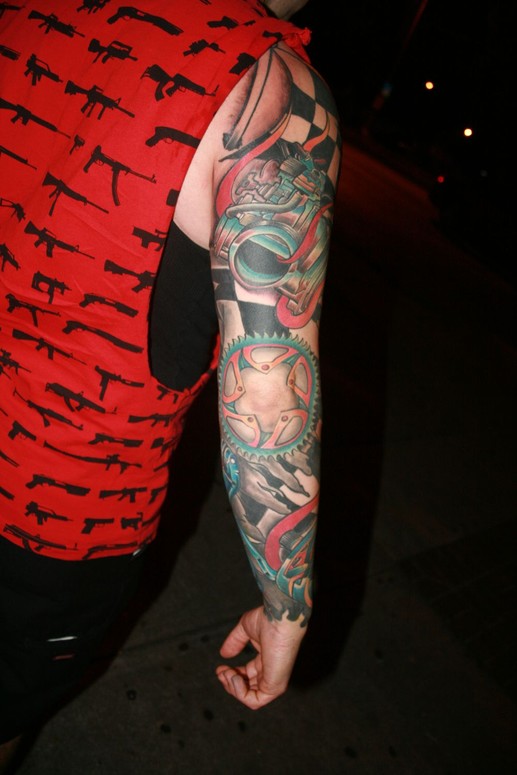 Dirt Bike Tattoos Ideas