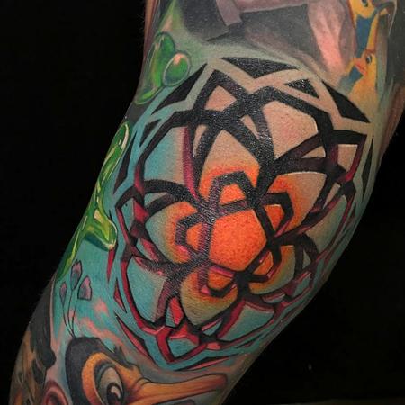 Tattoos - Geometric Mandala - 125441