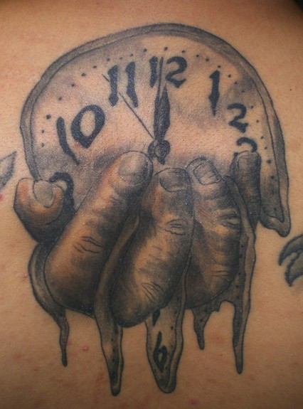 Tattoos - Melting Clock - 50756