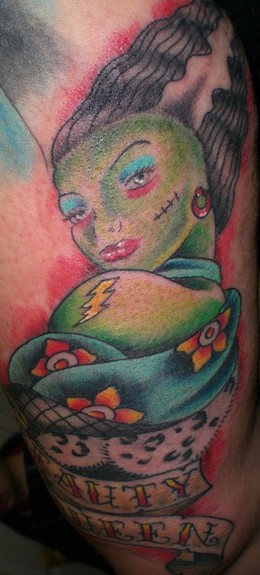 Tattoos - Franken girl - 50763