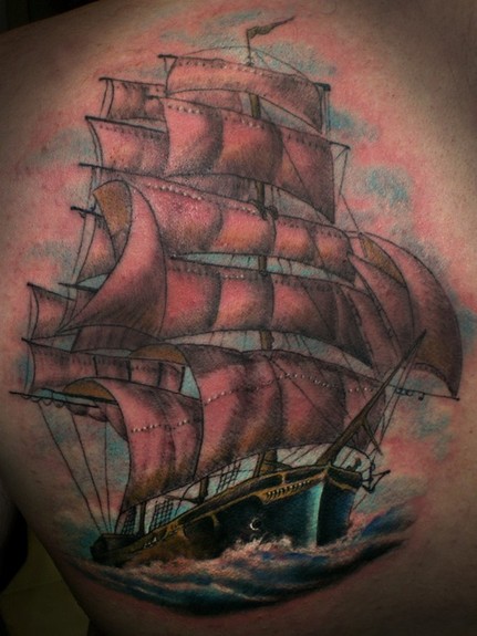 Tattoos - Sailing Ship - 50769