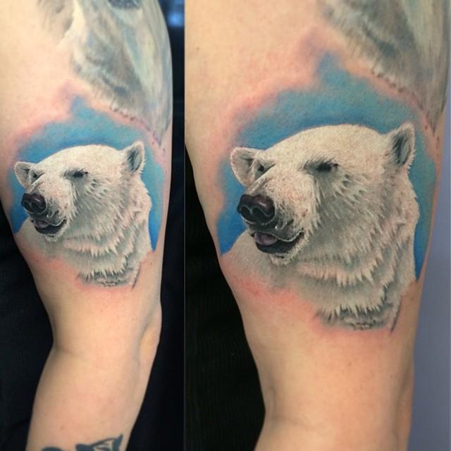 Polar Bear By Ravi Lassi TattooNOW