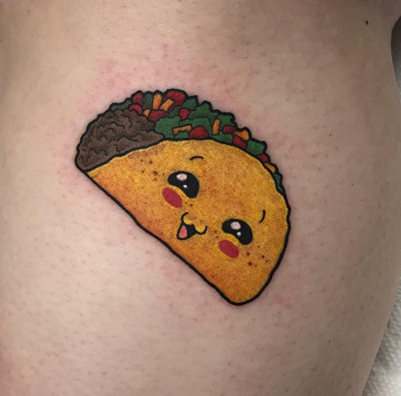 Taco Tattoo by Ray Corson : TattooNOW