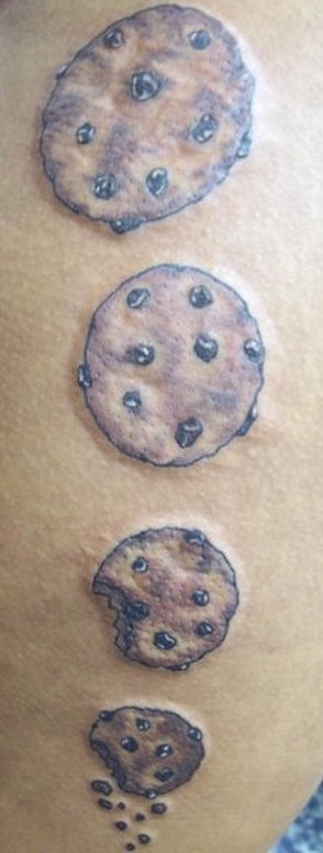 chocolate chip cookies by Chris: TattooNOW