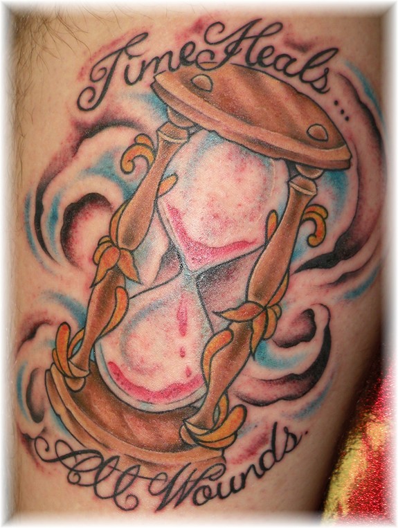 Time Heals All Wounds By Duffy Fortner Tattoonow