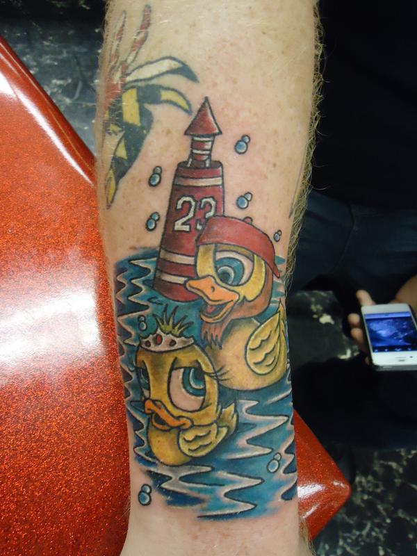 Rubber Duckies by Shady Smith TattooNOW
