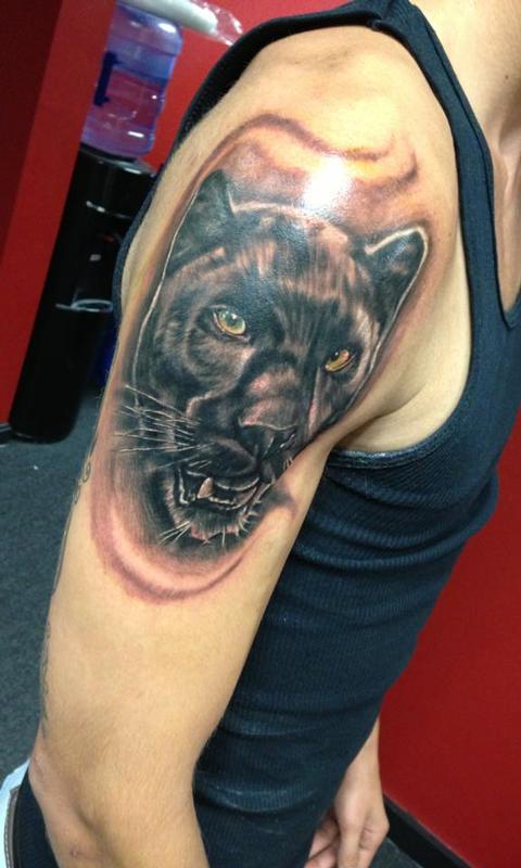 tattoo black panther