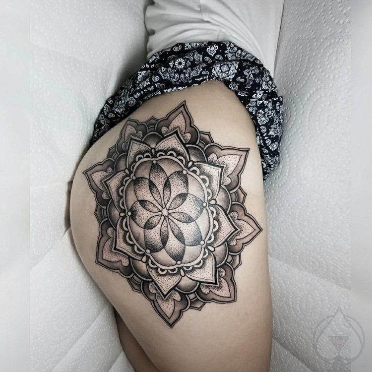 Ally Tufaro on Instagram You should definitely let me put a mandala on  your butt tampa tattoos inked tattooideas