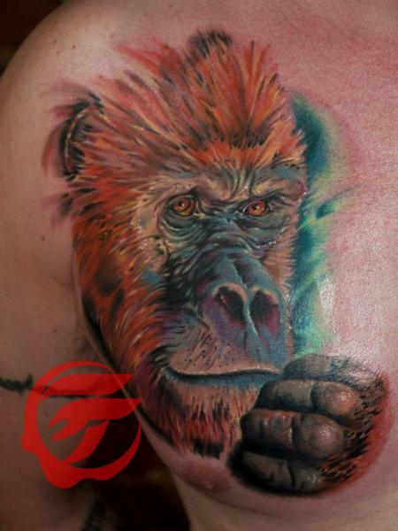 Tattoos - Gorilla - 75649