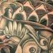 Tattoos - Tibetan Skull and Waves - 56222