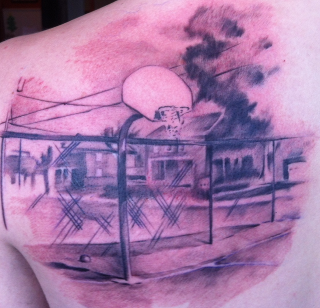 Basketball by Ian White: TattooNOW Basketball by Ian White: TattooNOW