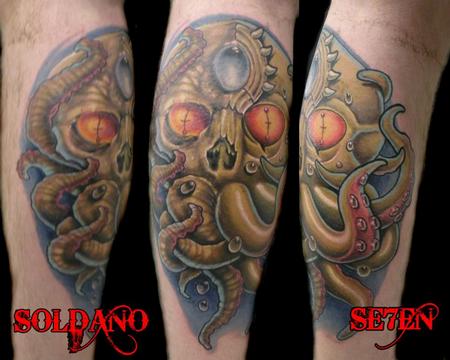 Bio Organic half sleeve by Sean Peters: TattooNOW