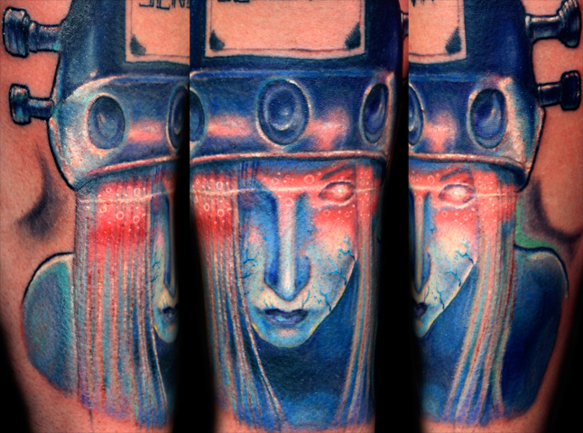 Cloud Strife as Drawn By 13 Year Old - Ugliest Tattoos - funny tattoos |  bad tattoos | horrible tattoos | tattoo fail