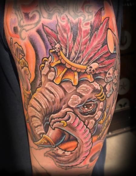 Bio Organic half sleeve by Sean Peters: TattooNOW