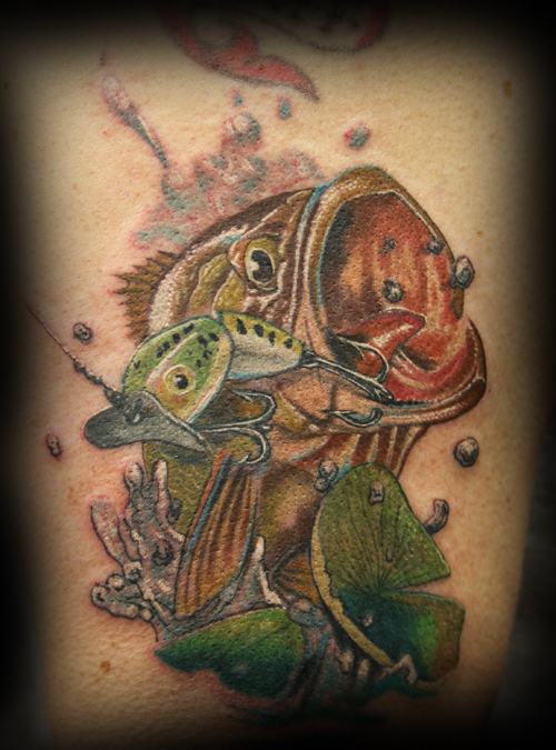 Share 70 bass fish tattoo best  thtantai2