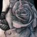 Tattoos - rose on hand - 58617