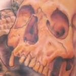 Tattoos - Skull and Snake Tattoo - 143573