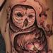 Tattoos - Owl and Dogwwods - 95311