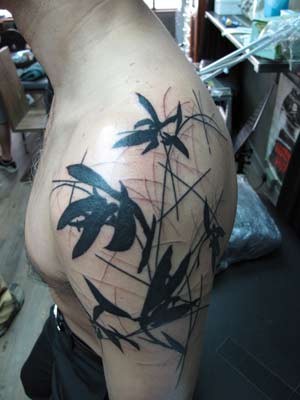 Tattoos - Plant leaves tattoo - 49839
