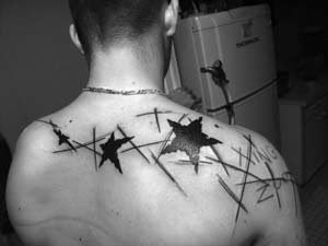 Leon - Stars tattoo
