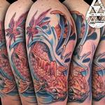 Tattoos - KOI DRAGON - 110151