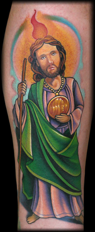 The Hidden Meaning Behind The San Judas Tattoo  Tattoo Glee