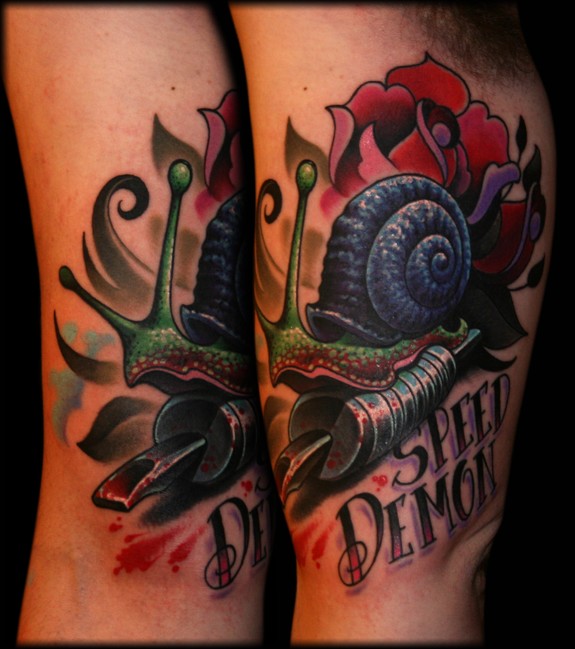 SPEED DEMON by Jeff Ensminger: TattooNOW