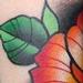Tattoos - orange rose - 76901
