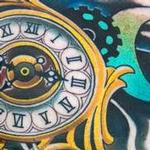 Tattoos - clock - 99466