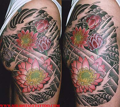 40 Unique Water Lily Tattoos: Designs and their Meanings | Art and Design
