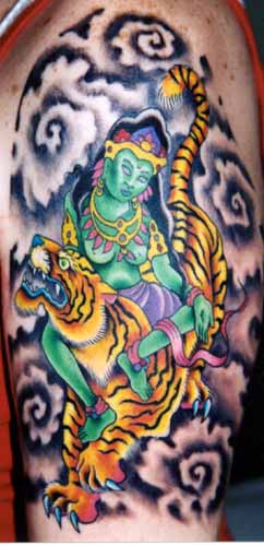 YALA INK  Goddess Green Tara fullblacktattoo  Facebook