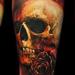 Tattoos - Skull and Rose - 98928