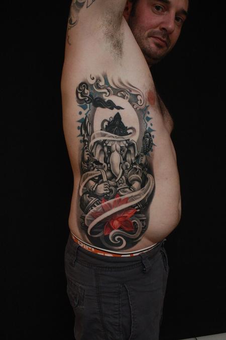 Tattoos - Ganesh finished piece - 98701
