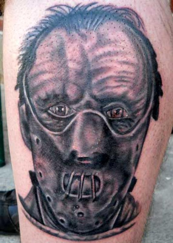 Hannibal Lecter Tattoo  Hannibal tattoo Tattoos Movie tattoos
