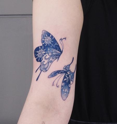 Tattoos - Pattern Butterfly - 144032