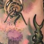 Tattoos - Damon Conklin Beetle and Bee - 131206