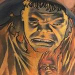 Tattoos - Damon Conklin Hulk - 131229