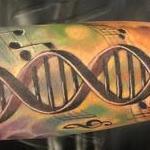 Tattoos - Damon Conklin Rainbow Music DNA - 131234