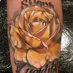 Tattoos - Damon Conklin Yellow Rose Silent Lucidity - 131235