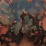 Tattoos - Damon Watercolor Galaxy - 131244