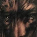Tattoos - Damon Conklin Wolf Woods - 131245