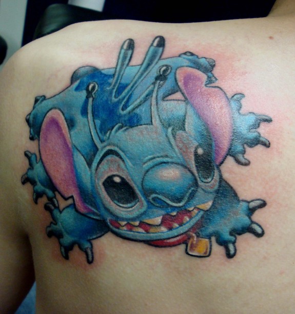 Tattoo uploaded by black tattoo  STITCH  Tattoodo